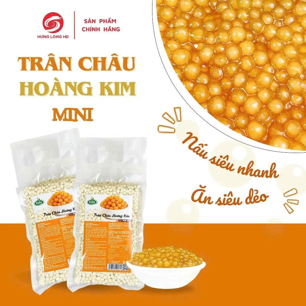 Trân Châu Hoàng Kim Mini . baby - RUBY - Khối Lượng 1KG