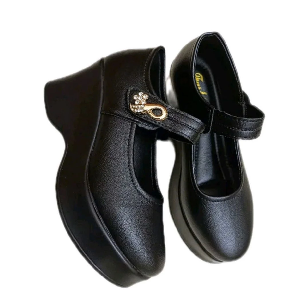 GIÀY CAO GÓT ĐẾ XUỒNG CAO 8CM [SILE 34-43 ]DA MỀM ĐẾ SIÊU NHẸ