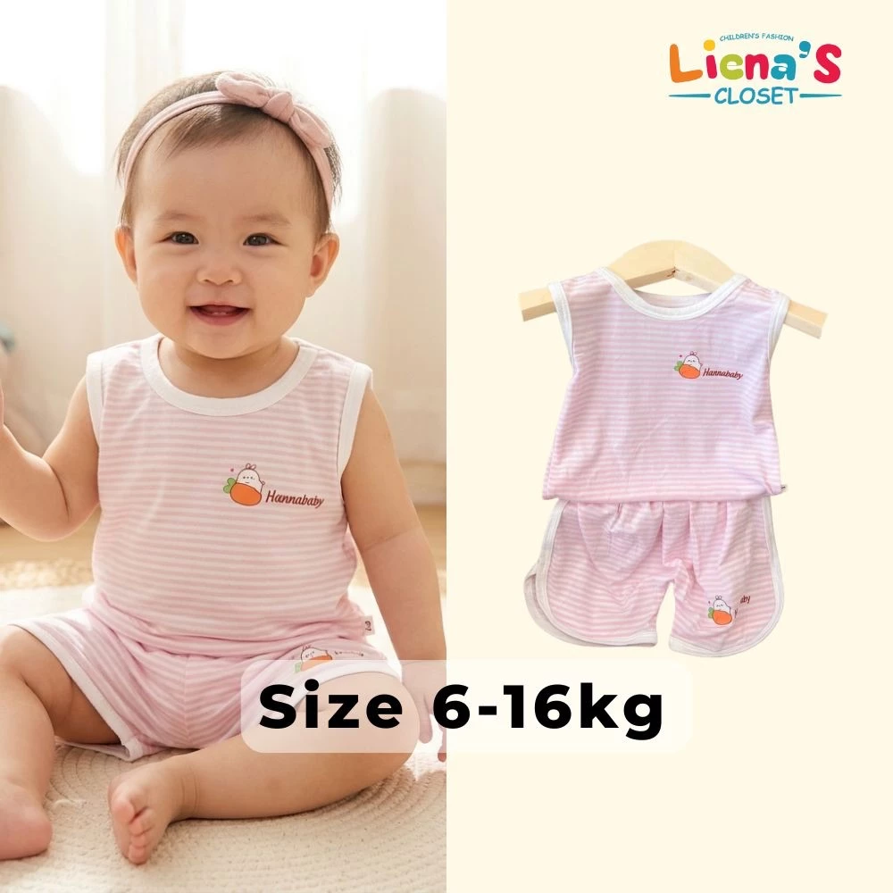 Bộ Hè Cotton Mềm Mịn Cho Bé