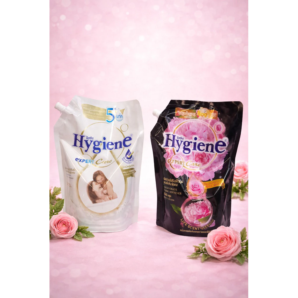 Nước Xả Vải Hygiene Expert Care Rose Water Hương Hoa Hồng Cao Cấp 1100ml