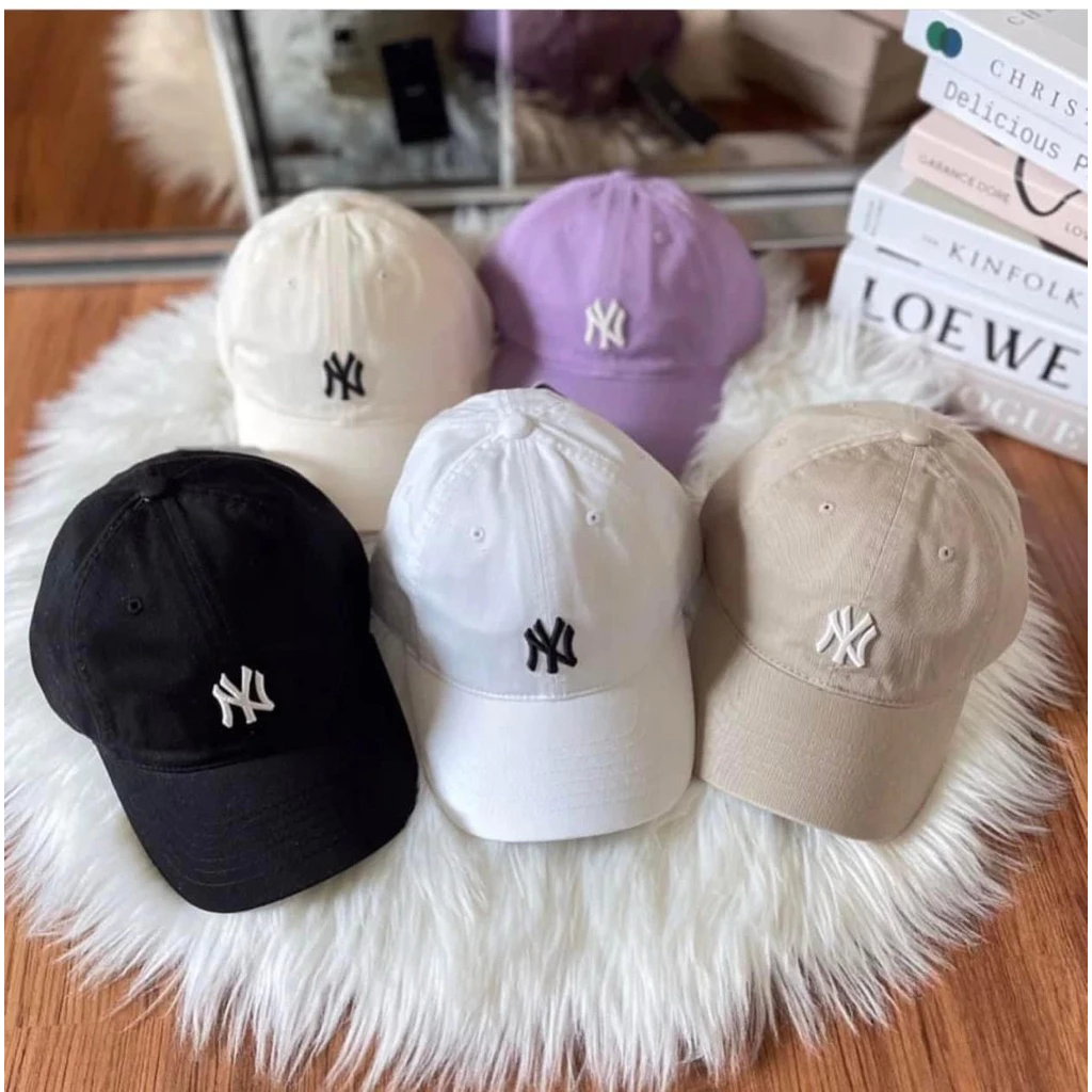 (CHÍNH HÃNG) MŨ NÓN M.LB basic lưỡi trai full logo BASIC Unisex Nam nữ cứng form Hàn Quốc
