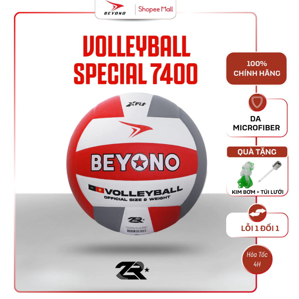 Banh Bóng Chuyền Beyono Special 7400 Da Microfiber Nhật Bản Cao Cấp Dành Cho Thi Đấu Chuyên Nghiệp