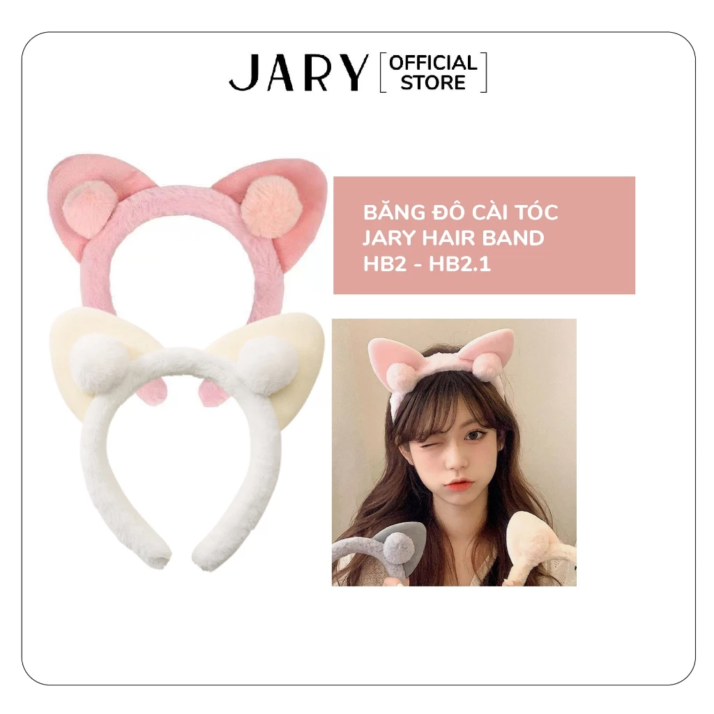 Băng Đô Cài Tóc Tai Mèo Jary Hair Band - HB2 - HB2.1