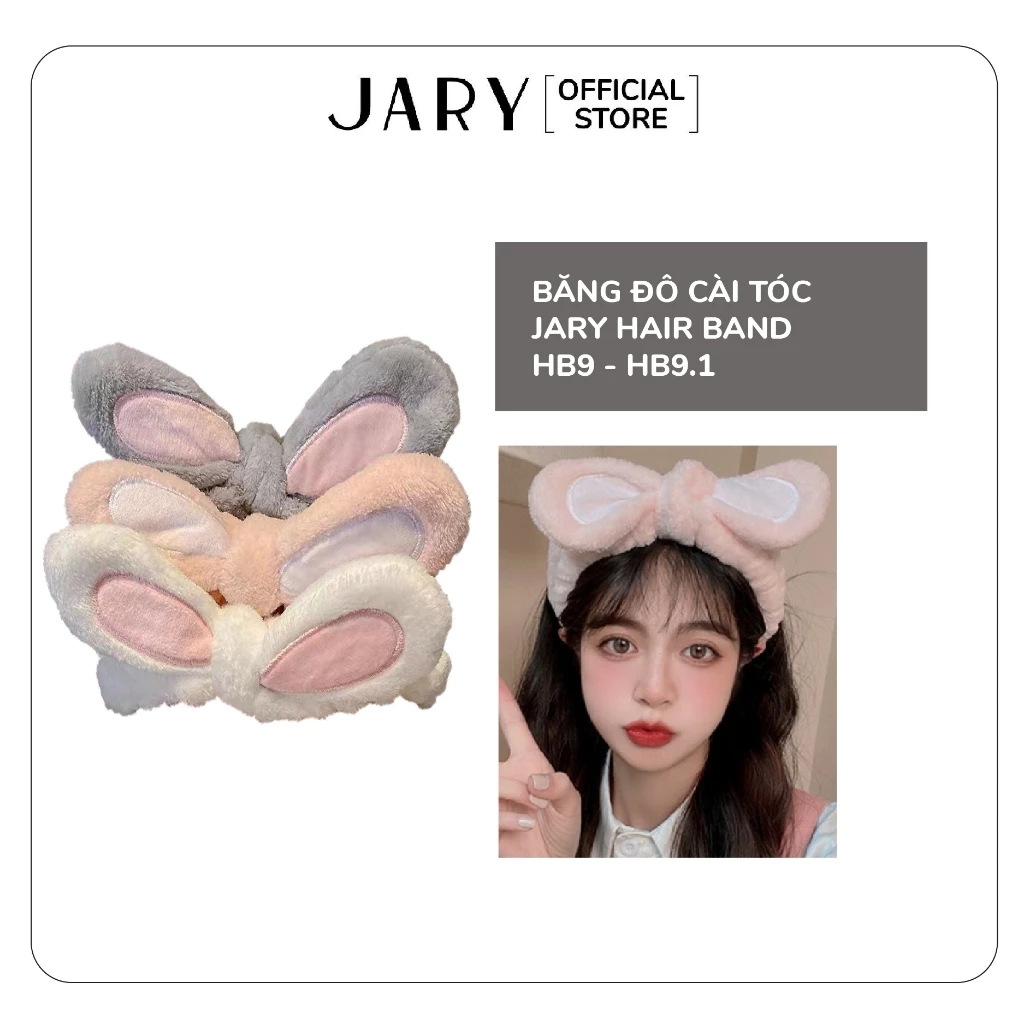Băng Đô Cài Tóc Tai Thỏ Jary Hair Band - HB9 - HB9.1