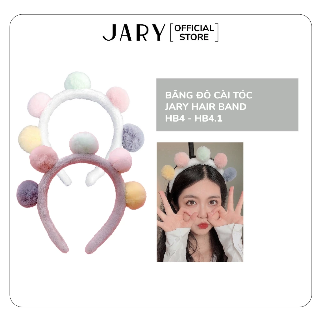 Băng Đô Cài Tóc 5 Đô Màu Sắc Jary Hair Band - HB4 - HB4.1