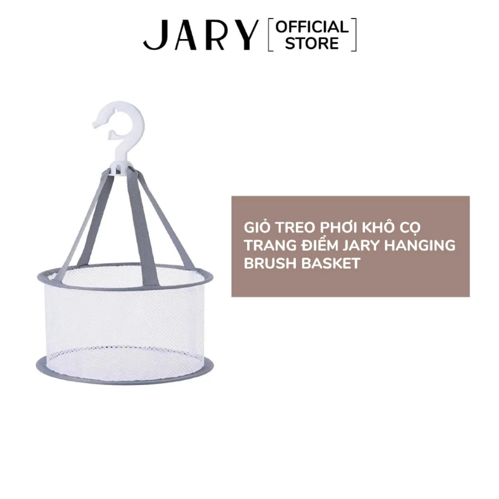 Giỏ treo phơi khô cọ trang điểm Jary Hanging Brush Basket