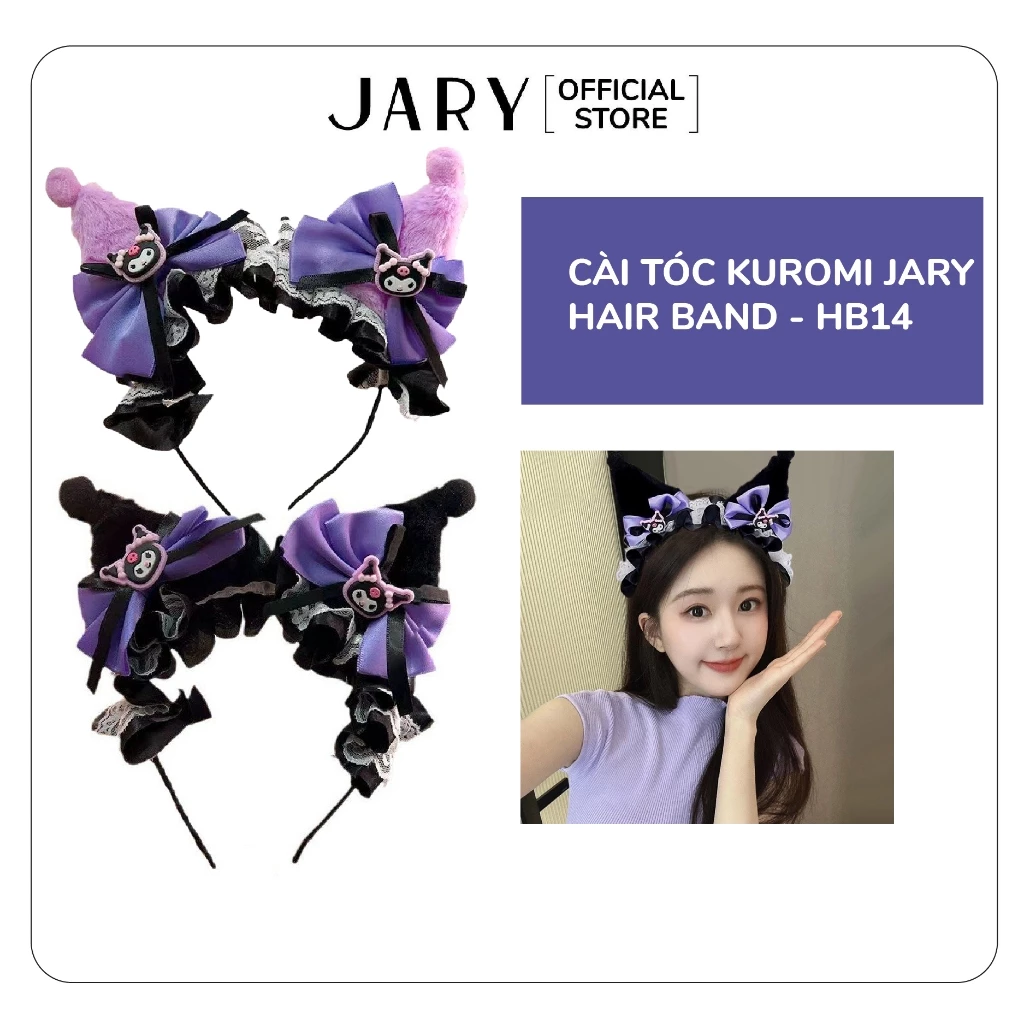 Cài tóc Kuromi Jary Hair Band