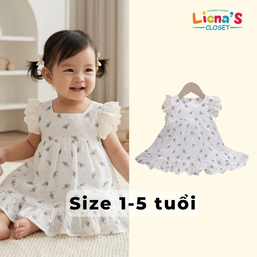 Váy Hè Cho Bé Gái 1-5 Tuổi