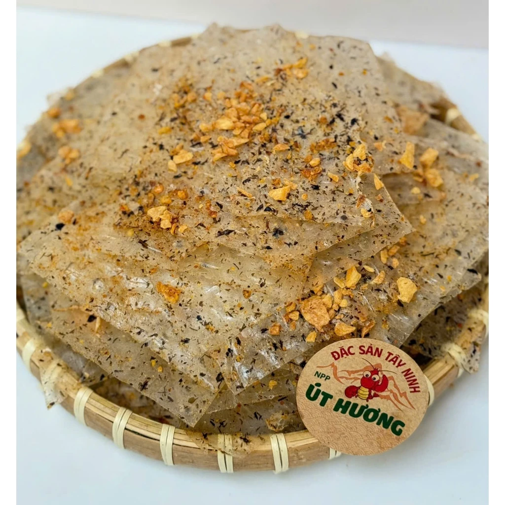 Bánh tráng rong biển muối tỏi ( chay mặn đều dùng được ) _ Chay Mặn đều dùng được