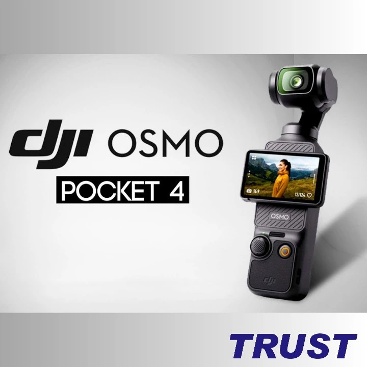 Máy quay kỹ thuật số cầm tay Action Camera DJI Pocket 4 - Mới Ra Mắt - Chính Hãng