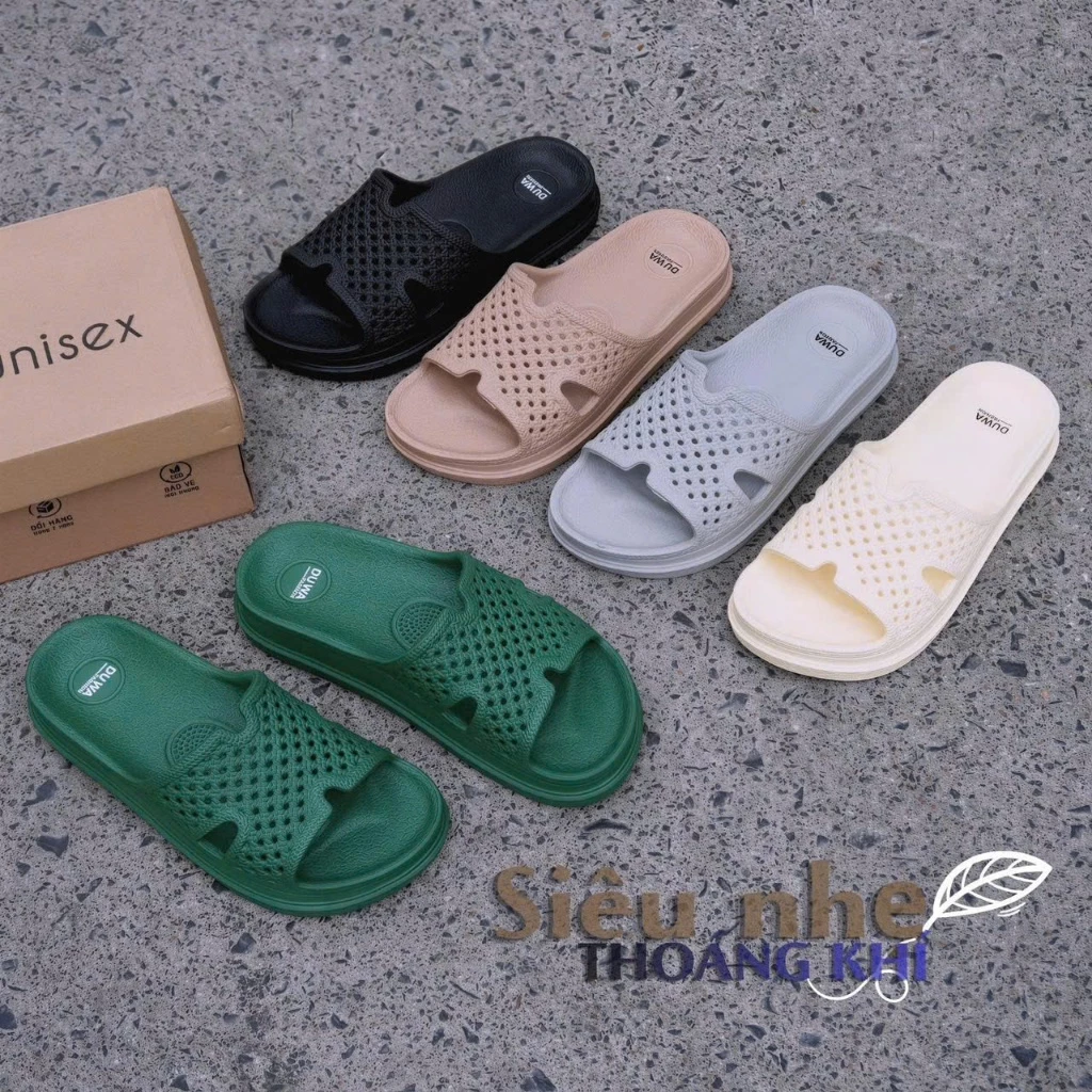 Dép tổ ong nam nữ, dép quai ngang bản to thoáng khí siêu nhẹ, êm chân [DH415] đang được đối chiếu cho người mua tại Việt Nam