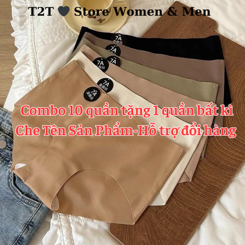 [Mua 10 tăng 1] COMBO 5-10 Quần Loại 1 Đính Chỉ  Đúc Su 7A Phù Hợp Mặc Áo Dài Tàng Hình Chống Lộ Viền Không Đường May