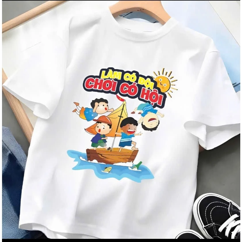 (TRẮNG) áo thun nhóm team bulding (12 mẫu) đồng phục nhóm đi biển, hội nhóm du lịch tăng sự đoàn kết