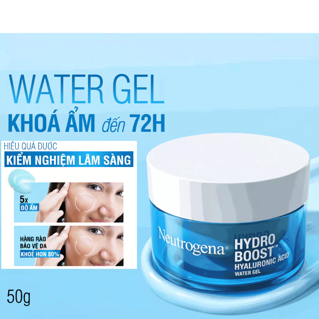 Kem Dưỡng Cấp Ẩm Neutrogena Hydro Boost Hyaluronic Acid Water Gel 50G