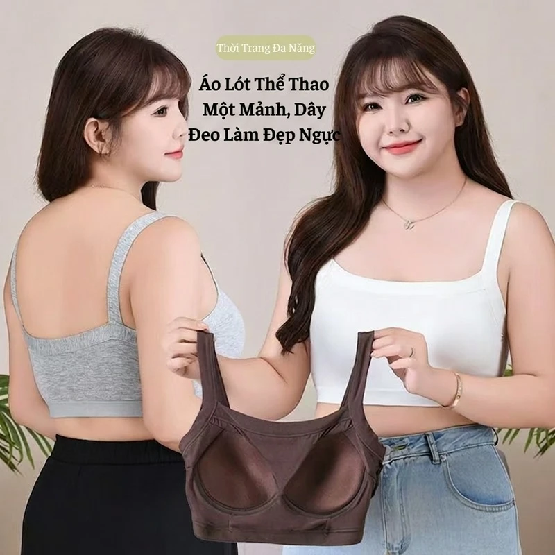 Áo Lót Dạng Yếm Nâng Ngực Đẩy Không Xệ - Cho Ngực Nhỏ Trông Đầy Đặn, Co Giãn Mềm Mại