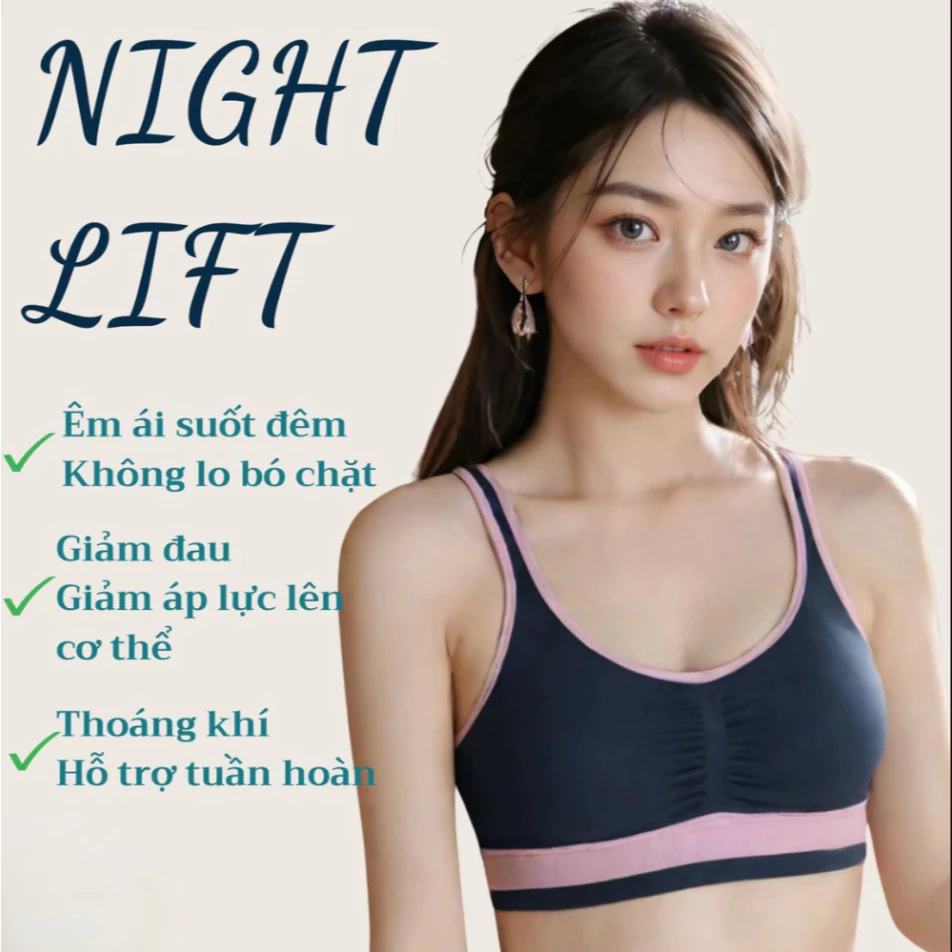 Áo Lót Mote Fit Nhật Bản Cao Cấp - Áo Ngực Không Gọng Định Hình Nâng Ngực Chống Chảy Xệ