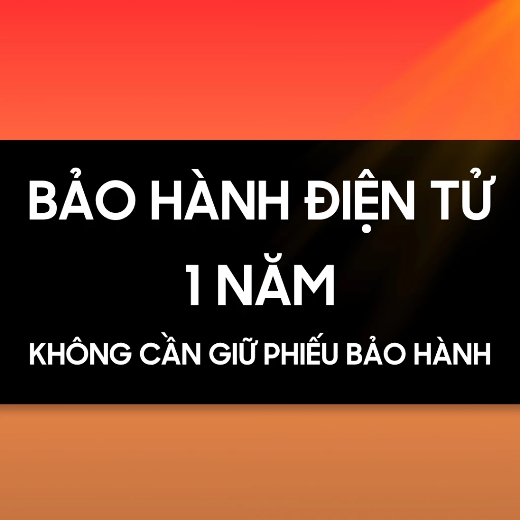 Thẻ Bảo Hành 12 Tháng 1 Đổi 1 ( Quà Tặng Không Bán )