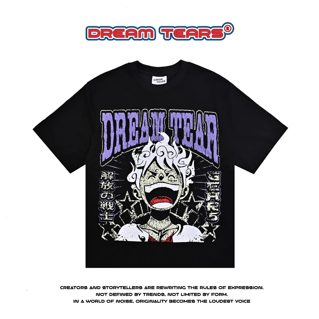 Áo Thu Boxy Dream Tears Nam Nữ Cotton Tự Nhiên 270Gsm Dày Dặn Phong Cách Trẻ Trung Năng Động - MSP : BX3