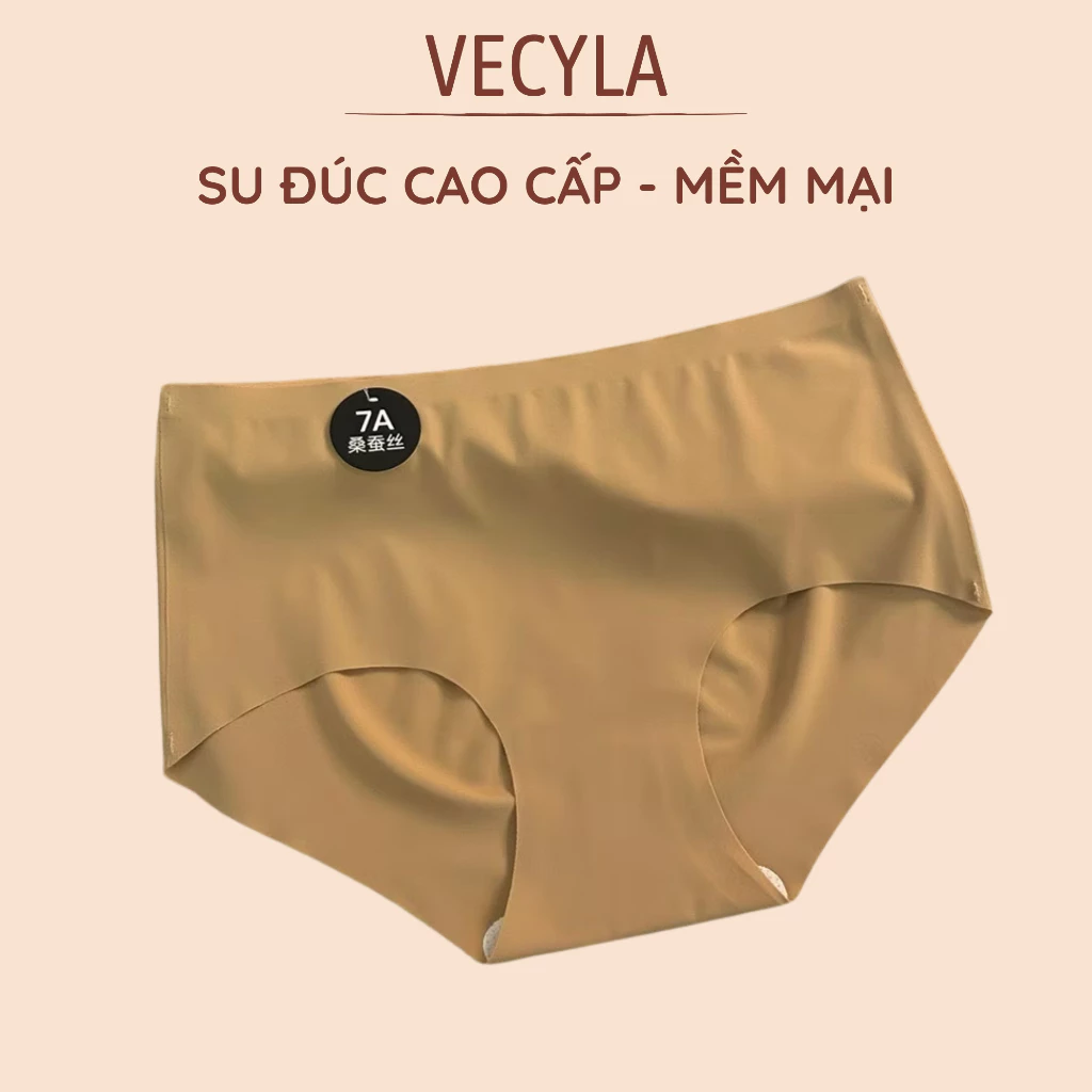 Quần Lót VECYLA Đúc Su 7A Quần Lót Su Kháng Khuẩn Nâng Mông Không Đường May Cao Cấp