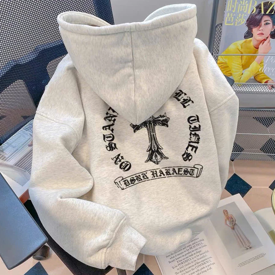 Áo Khoác Nỉ Hoodie Zip Khóa Kéo LAST HARAESU Có Túi Trong Form Rộng Nam Nữ Chất Nỉ Bông Dày Dặnn
