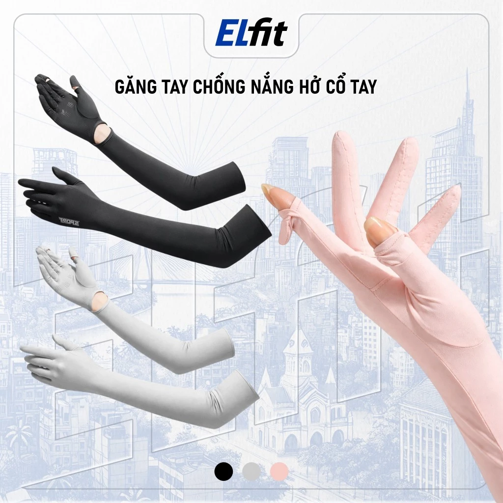 [1 Đôi] Găng Tay Chống Nắng Ice Silk - Bao Tay Hạ Nhiệt, Chống UV, Bảo Vệ Da, Chạy Xe, Phượt - GangTayChongNang02