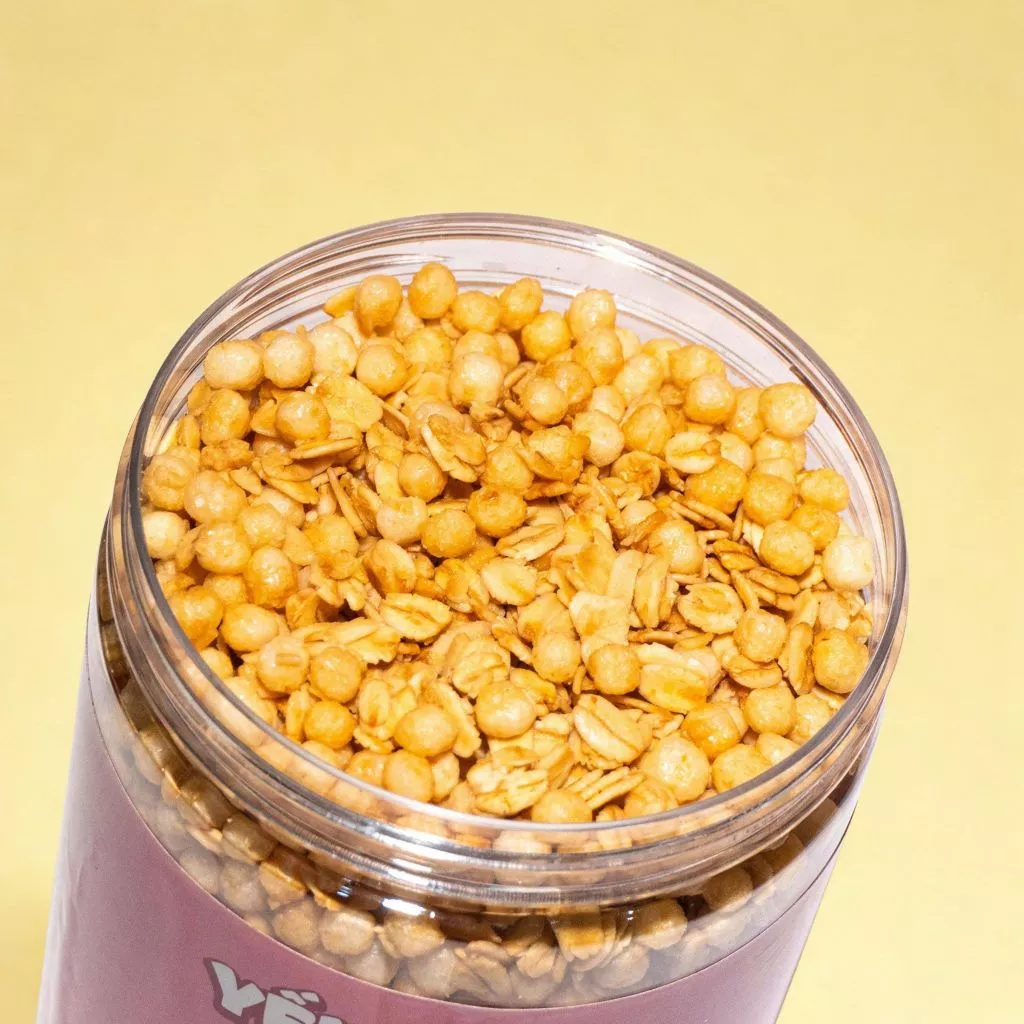Hũ Snack Hạt Ngũ Cốc Yến Mạch Nổ Giòn Ăn Liền, Ít Đường Befresco Food Thức Ăn