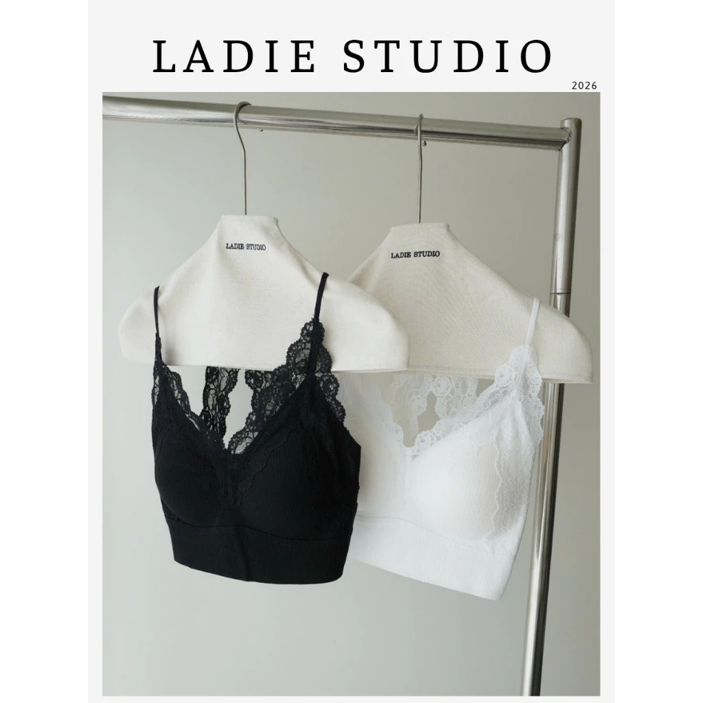 [LADIE STUDIO] Áo bra phối ren croptop – áo nữ ôm dáng gợi cảm tinh tế BRA02