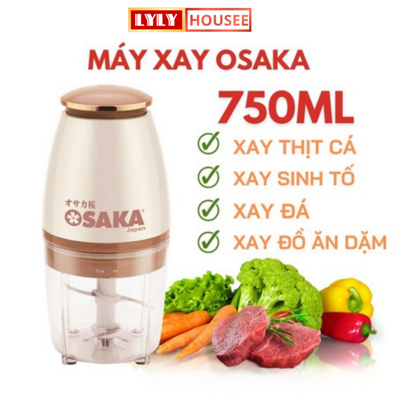 Máy Xay Thịt OSAKA Công Nghệ Nhật Bản, Máy Say Sinh Tố, Thực Phẩm Nhà Bếp Dung…
