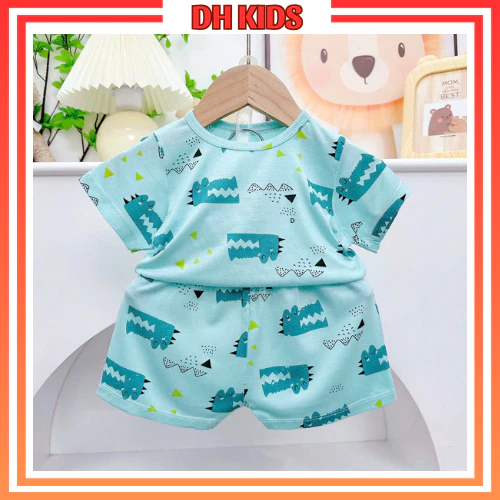 [TL]  Đồ bộ bé gái bé trai chất thun lạnh mềm mịn mát lẻ mẫu thanh lí giá rẻ - DH KIDS