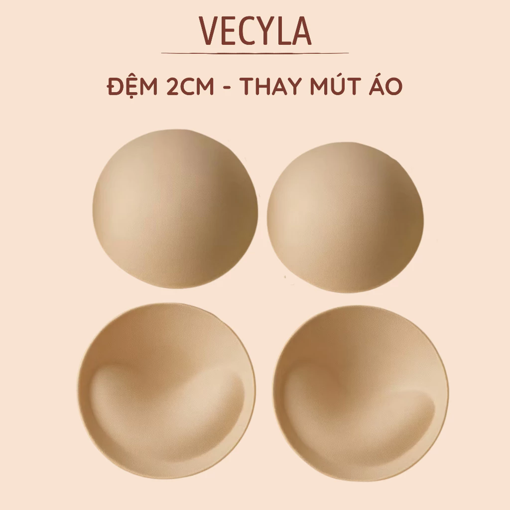 1 đôi Miếng đệm nâng ngực phồng tôm VECYLA