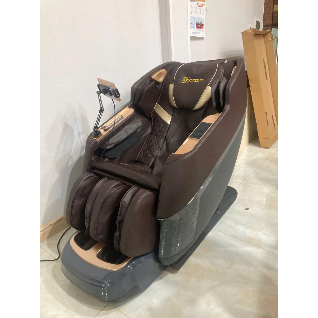 Ghế Massage Toàn Thân COZZIA JP-102 – Ghế Matxa 4D, 25 Chương Trình Auto, Bluetooth, Cao Cấp