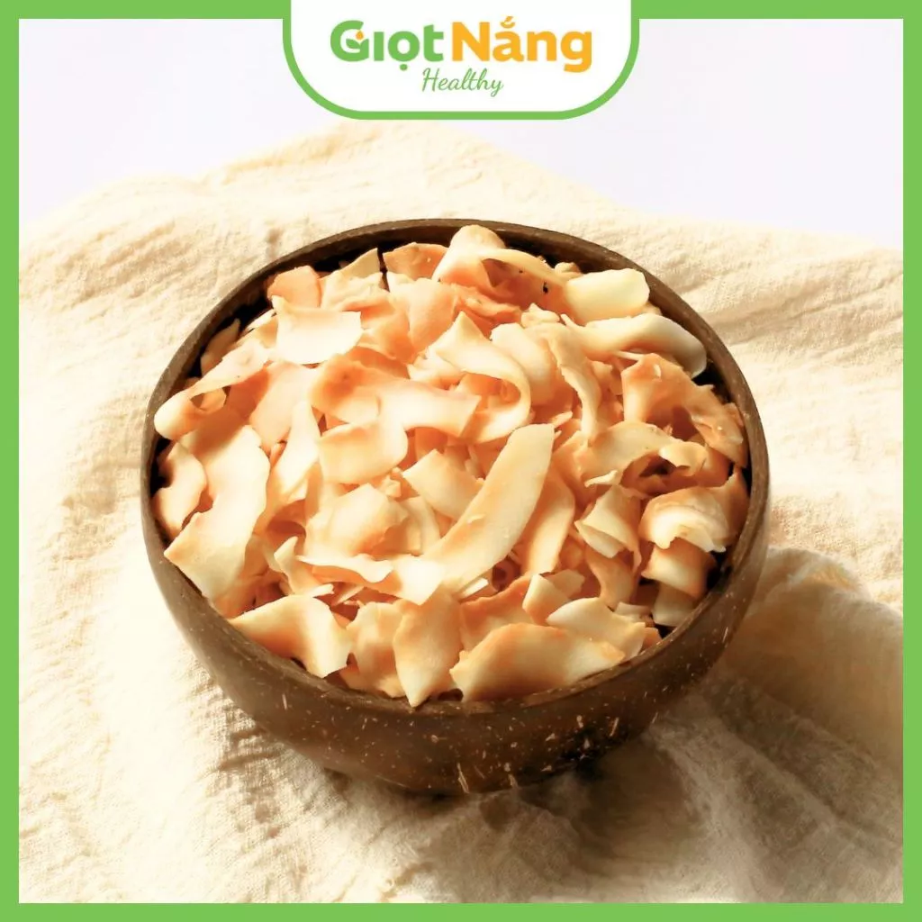 Dừa Khô Sấy Giòn Sạch Lành từ Nông Sản Giọt Nắng Dịp Tết Trung Thu