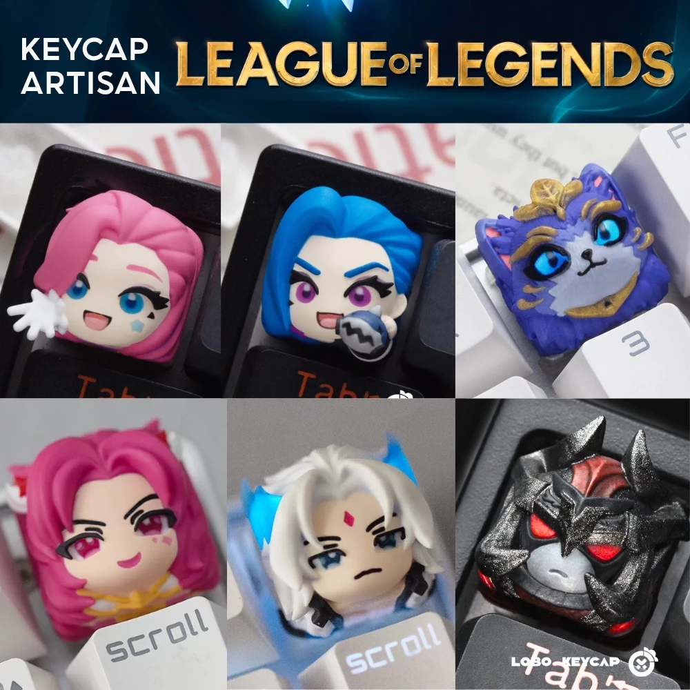 [Hỏa Tốc] Keycap Artisan Liên Minh Huyền Thoại LOL - Chính Hãng Lobo - TTKeyboard