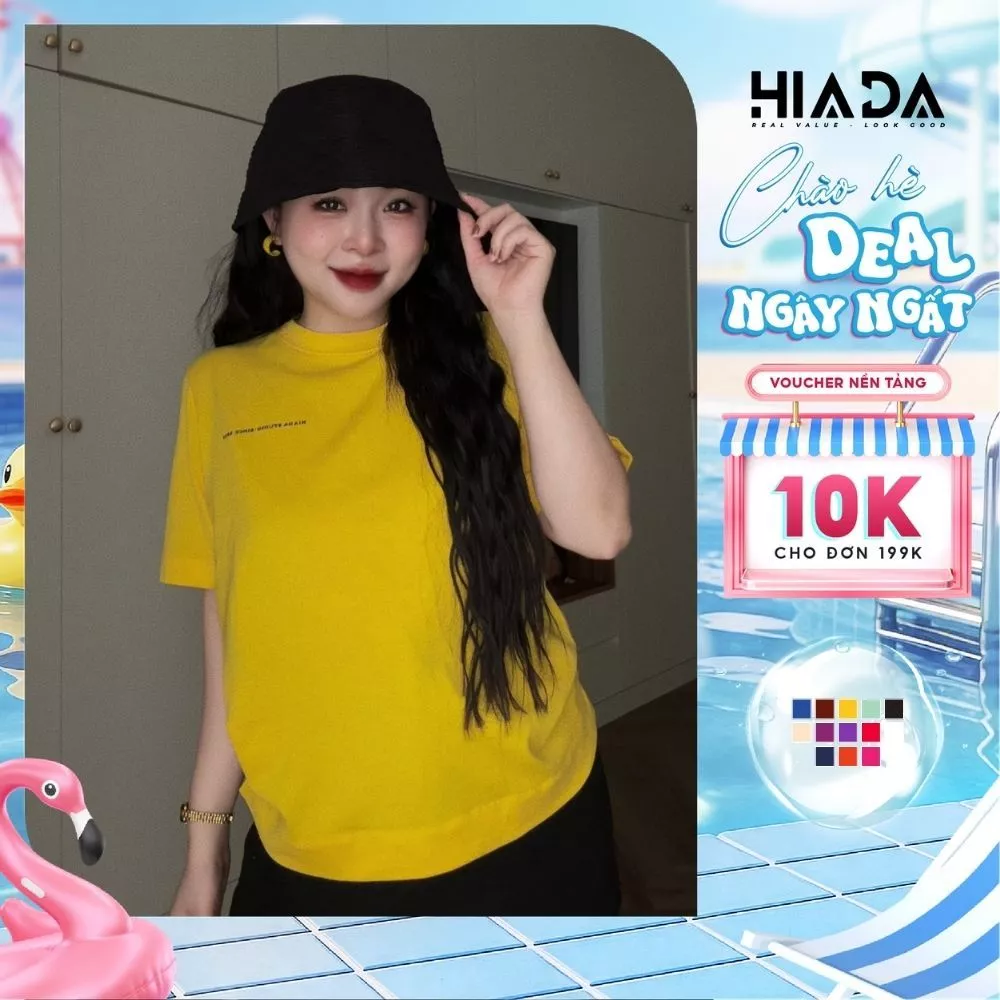 Áo thun nữ Babytee HIADA T-shirt Version 2 - In cao thành, gấu áo bản to cao cấp [HIADA 23]