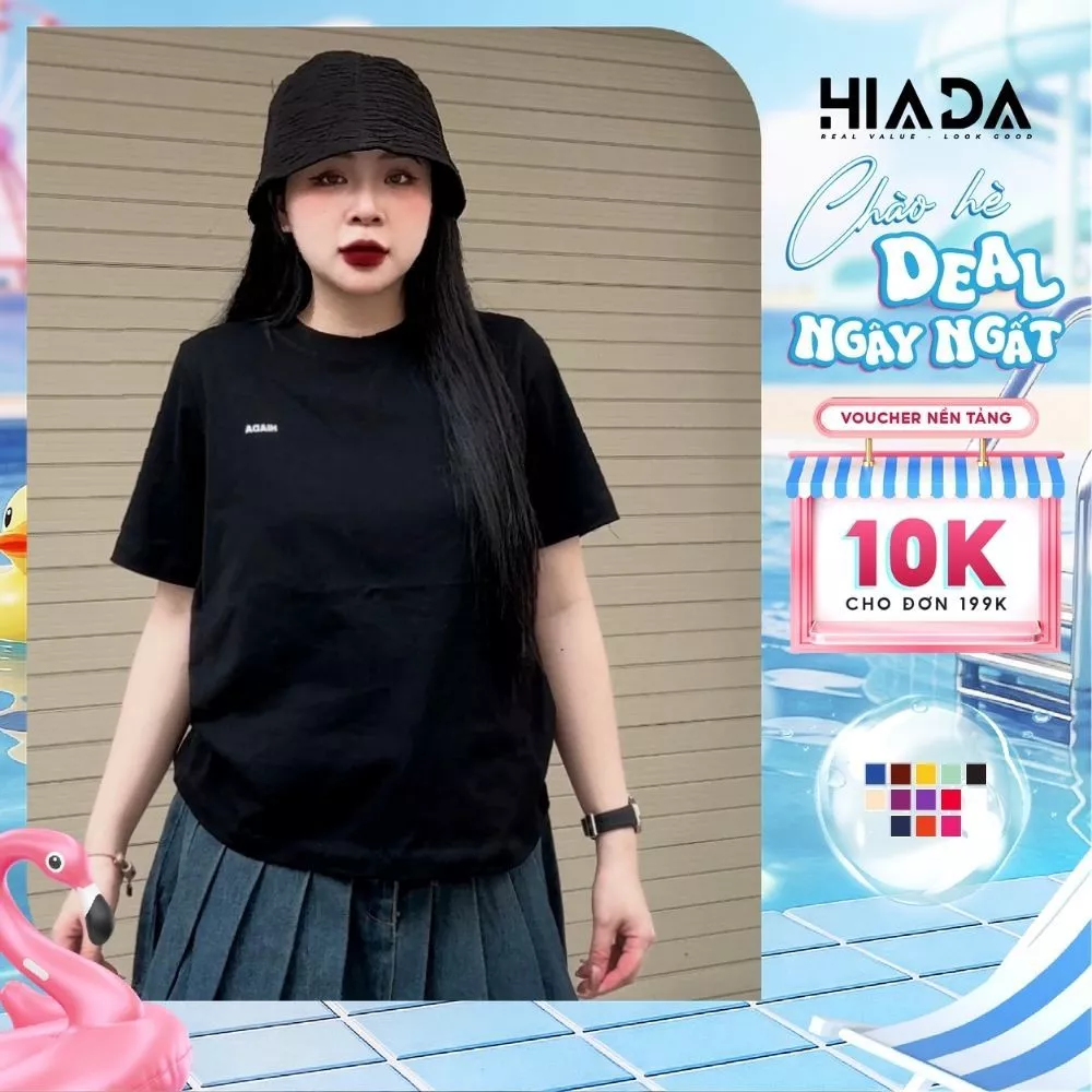 Áo Thun Nữ Babytee HIADA Cổ Tròn Vải Cotton Thoáng Mát [ HIADA 01 ]