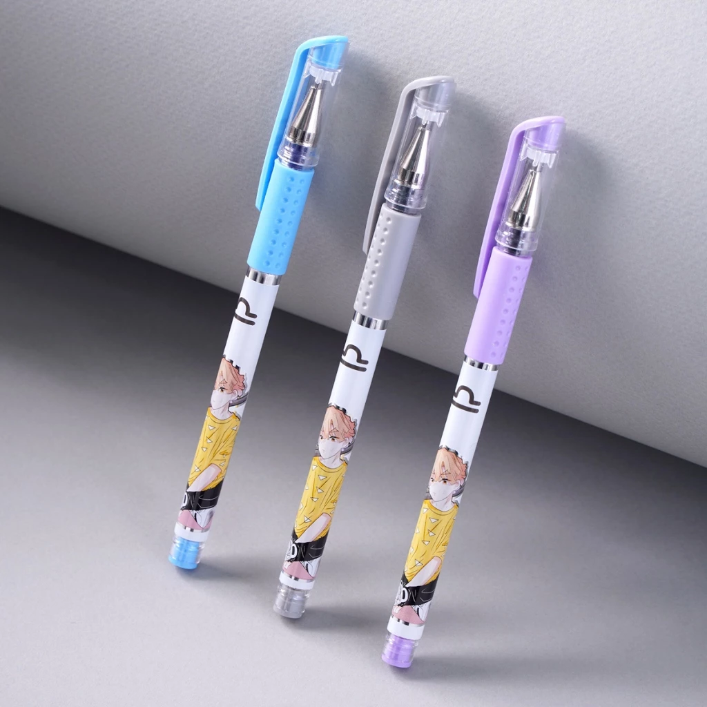 Bút Gel Classmate - 1 Chiếc - Bút Nước Ngòi 0.5mm, Có 3 Màu Xanh Đen Tím, Bút Viết Trơn, Mực Ra Đều, Ghi Chép CL-GP107
