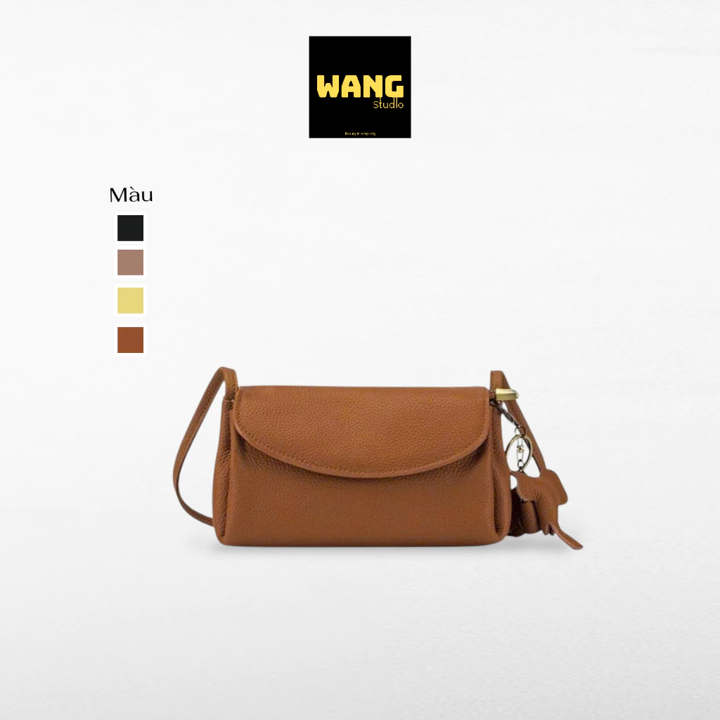 Túi đeo chéo nữ phụ kiện charm voi sz nhỏ thiết kế sang trọng phong cách Hàn Quốc (nđ074)