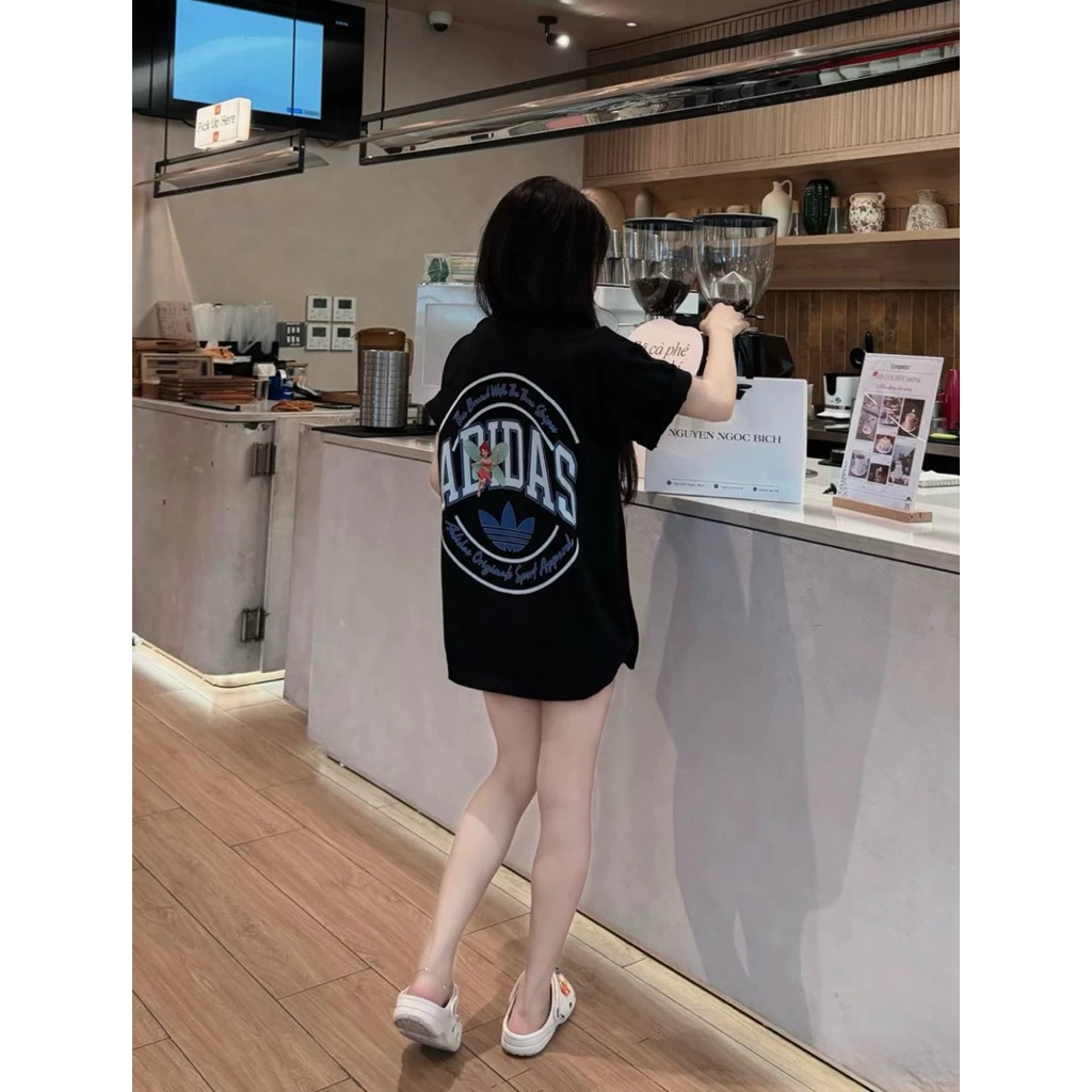 Áo Thun Ây Di Das Cotton 100% Dày Dặn Đủ Tag