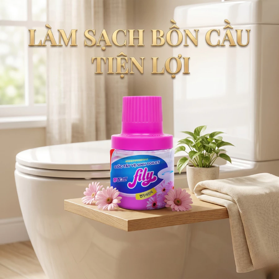 Cốc Thả Bồn Cầu Fily Tẩy Sạch Mảng Bám Khử Mùi Hôi Vệ Sinh Toilet