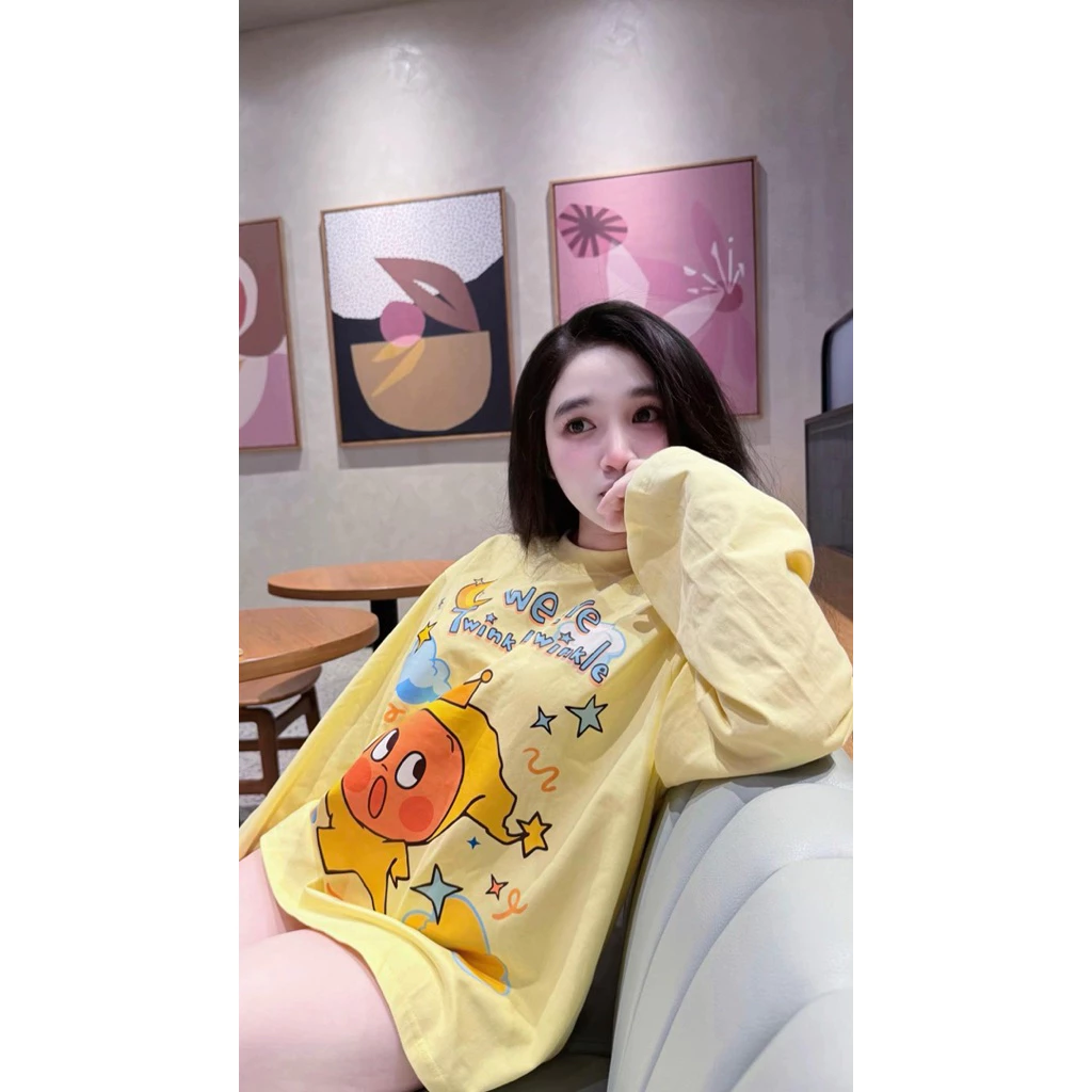 Áo Thun Hoạt Hình Hàng Cao Cấp Cotton 270gsm Unisex Form Boxy- Warstudios