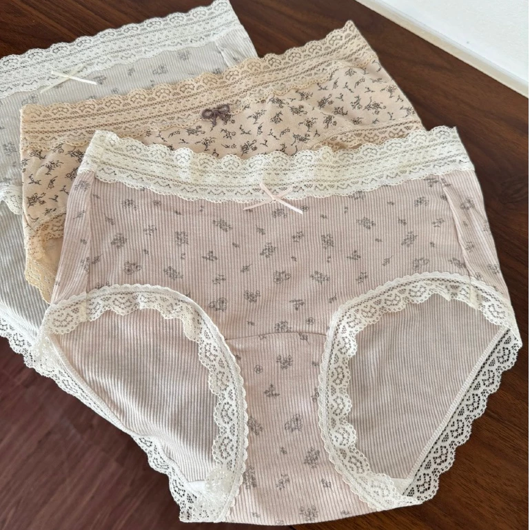 NỘI Y MOLLYE - (hình thật) Quần Lót nữ mặc ở nhà, nhiều mẫu hoạ tiết dễ thương nhiều, chất thun mềm mịn thoải mái