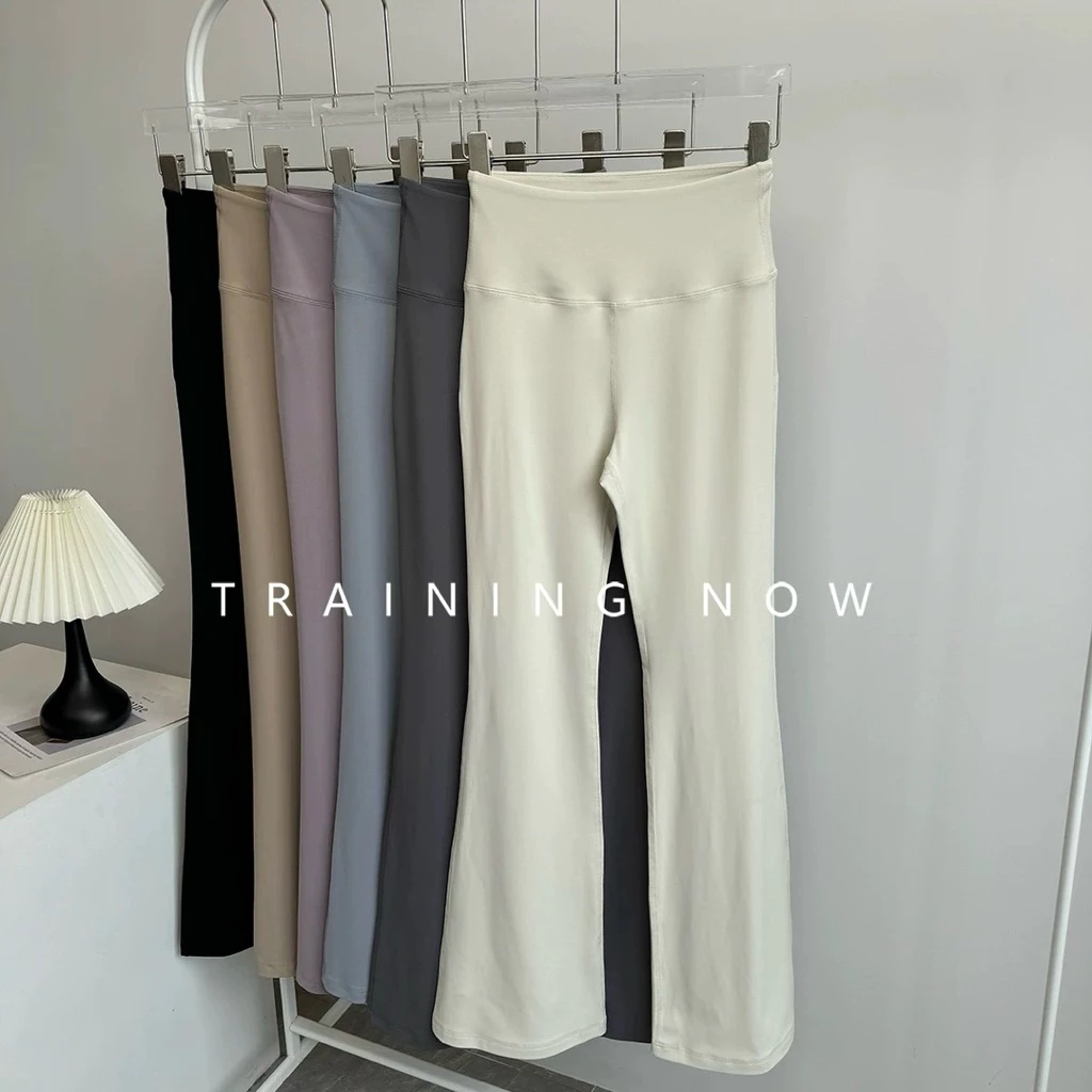 [MOSU] Quần tập Yoga & Pilates Ống loe hack dáng, Thoáng Khí, Chất Liệu Cao Cấp, Co Giãn 4 Chiều