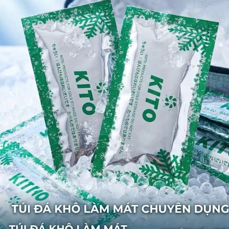 Túi Đá Khô Gel Làm Mát Giữ Lạnh Cho Áo Điều Hòa Nhật Bản, Áo Khoác Quạt Gió Cao Cấp-Thời Gian Sử Dụng 4-5h