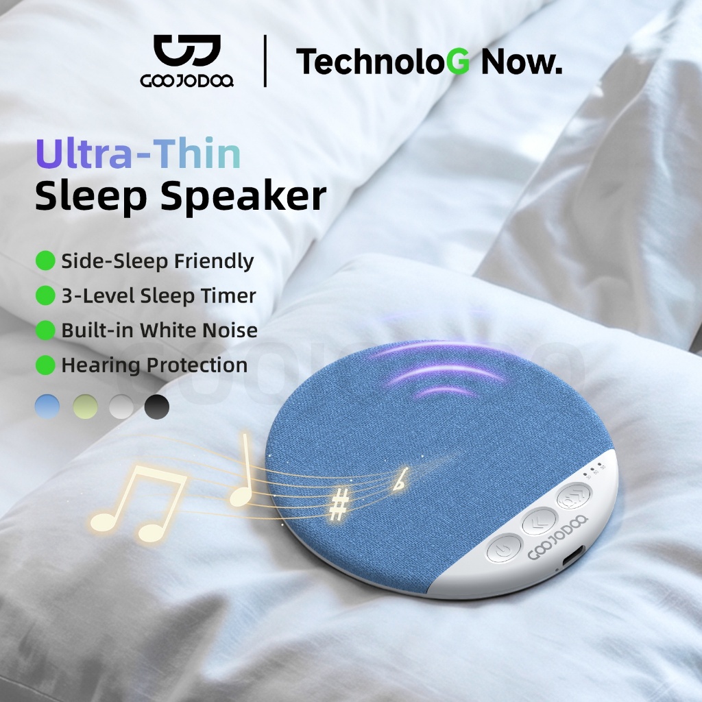 Loa Bluetooth Ngủ GOOJODOQ Siêu Mỏng 11mm Dành Cho Người Nằm Nghiêng, Phát…
