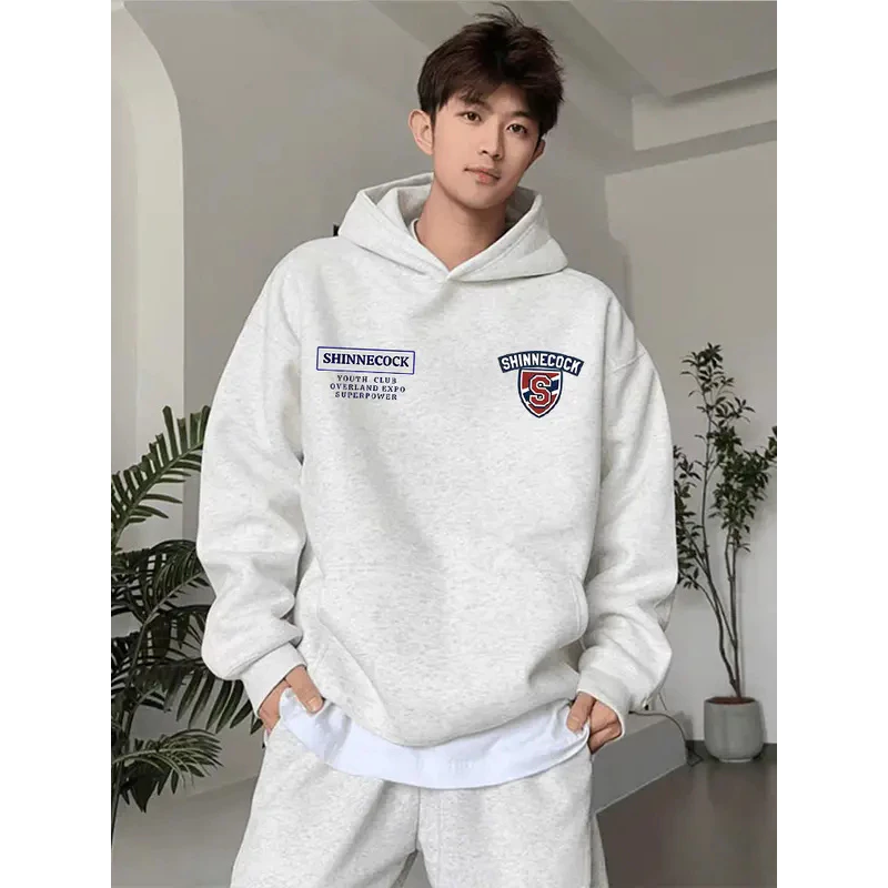 Áo Hoodie Nam Nữ Unisex SHINNECOCK HILLS In Lưng Form Rộng Oversize Nỉ Bông Dày Ấm Phong Cách Streetwear Hàn Quốc