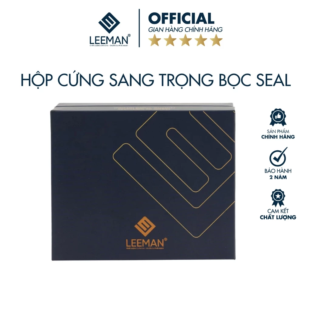 [ QUÀ TẶNG KHÔNG BÁN ] Hộp Quà Tặng Cao Cấp Chính Hãng Leeman Hộp Đựng Sản Phẩm Làm Quà Tặng Sinh Nhật