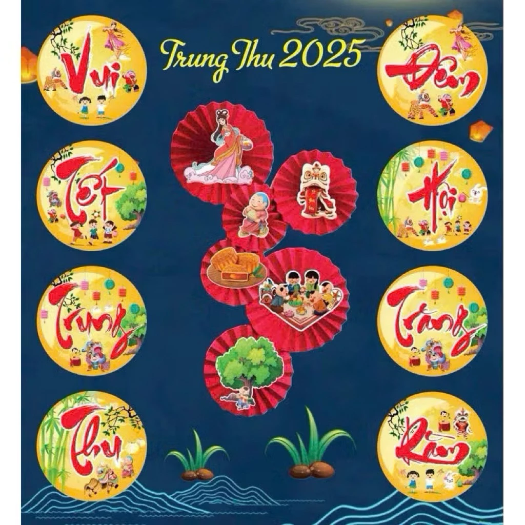 [Rẻ Vô Địch]  Quạt giấy bộ 6 chiếc, trang trí sự kiện, nhà cửa, lễ hội, tết , (kích thước 20-25-30).....
