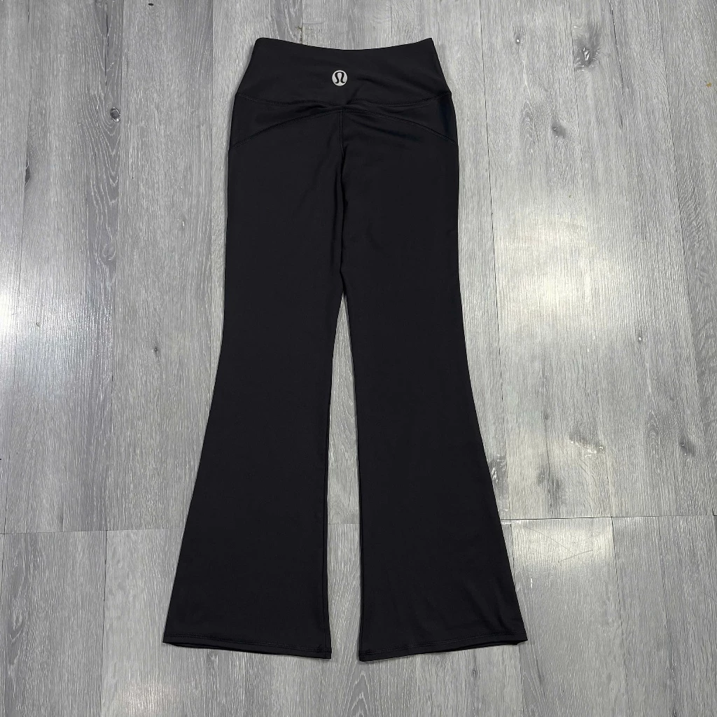 Quần legging ống loe nữ lulu dư xịn cạp cao nâng v3 tôn dáng cao cấp tập gym yoga