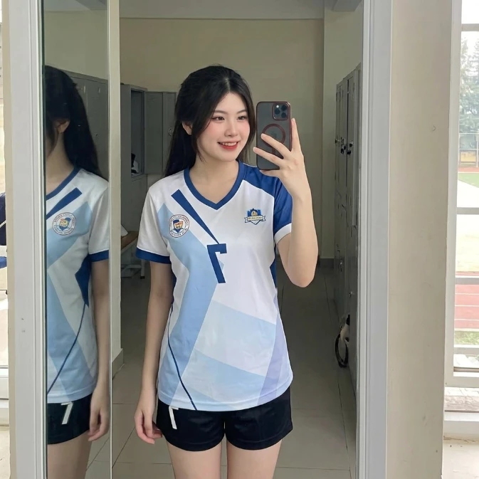 {CÓ IN TÊN SỐ} Áo bóng chuyền nam nữ VẢI MÈ CAO CẤP, thấm hút mồ hôi – FORM THI ĐẤU CHUẨN – Mẫu S8