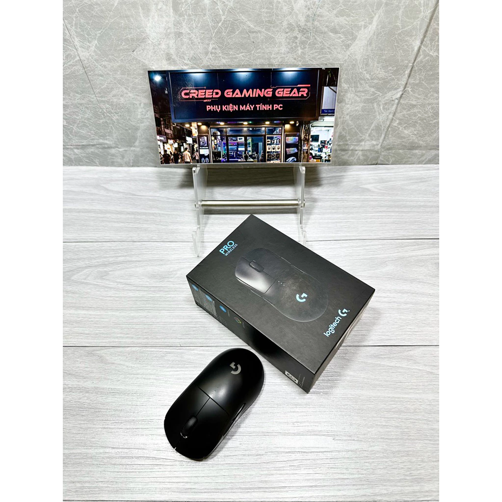 (CHÍNH HÃNG) Chuột Gaming không dây Logitech G Pro Wireless (Gpro Wireless) LoL likenew đã qua sử dụng